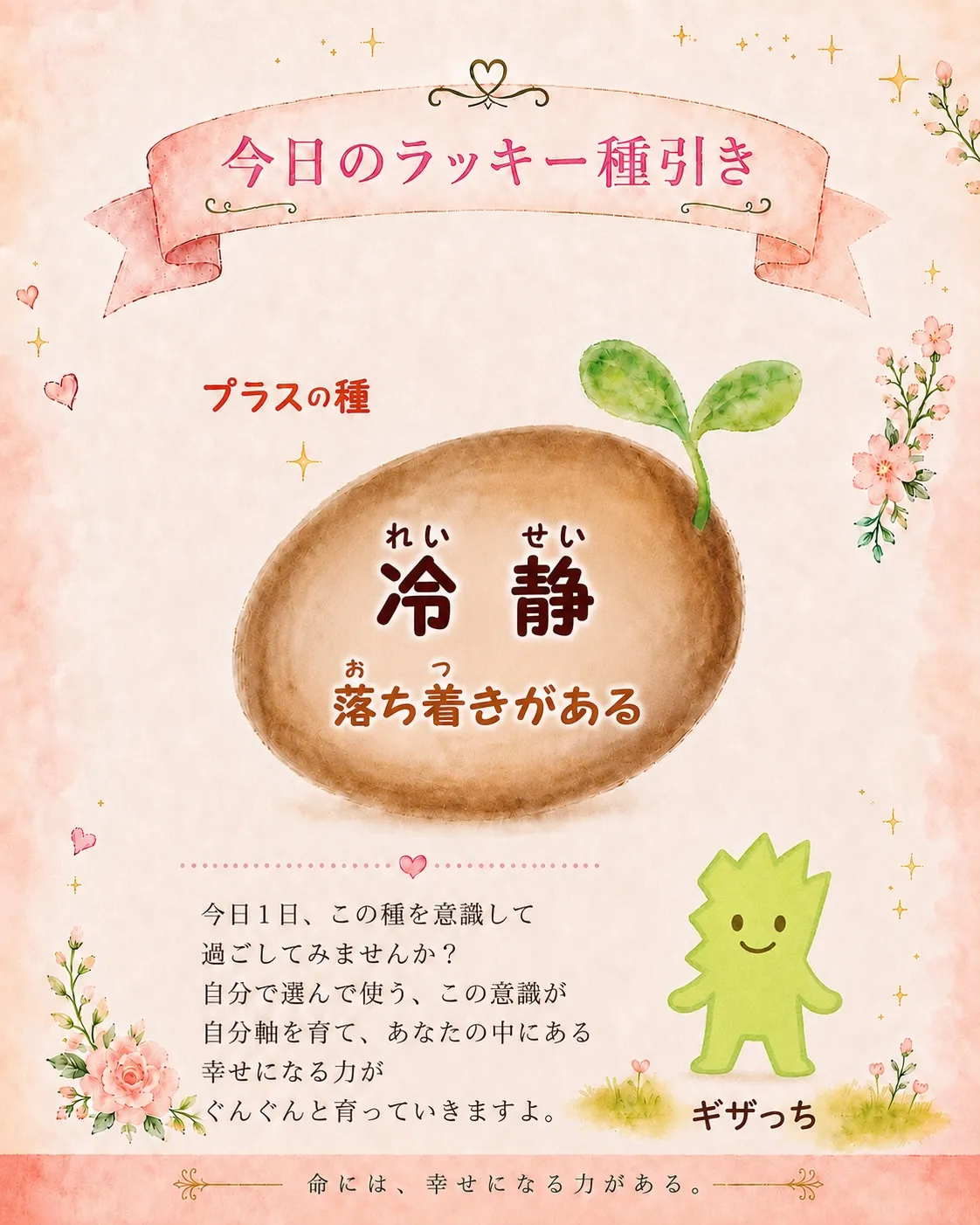 今日の種は、こちら。