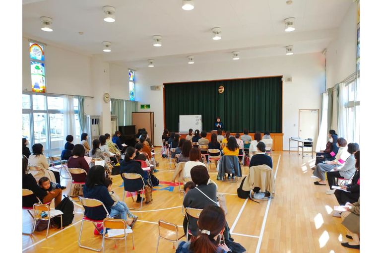 М幼稚園めぐみ会にて、講演をさせていただきました。